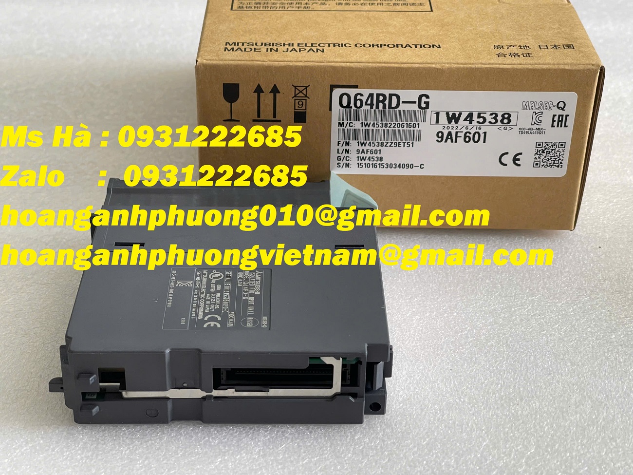 Bán nhanh dòng mô đun melsec Q series Q64RD-G mitsubishi